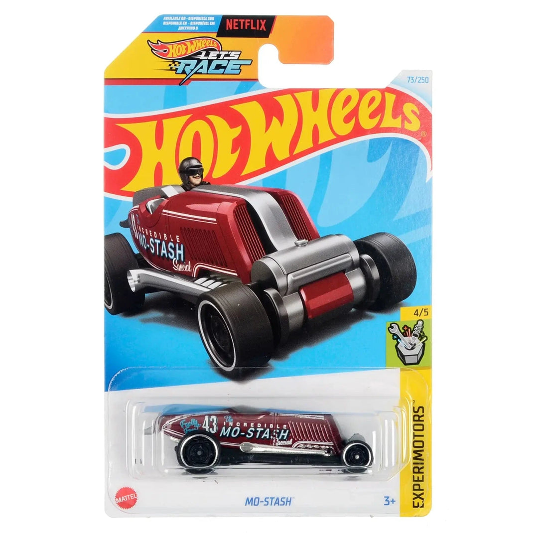 Hot Wheels Experimotors series collection Mo-Stash car in packaging