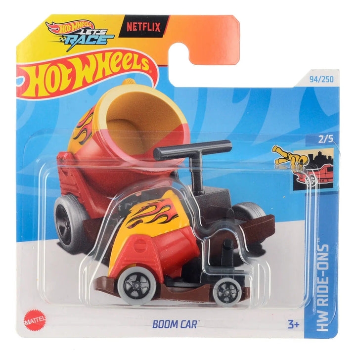 Hot Wheels Ride-Ons series Boom Car die-cast vehicle