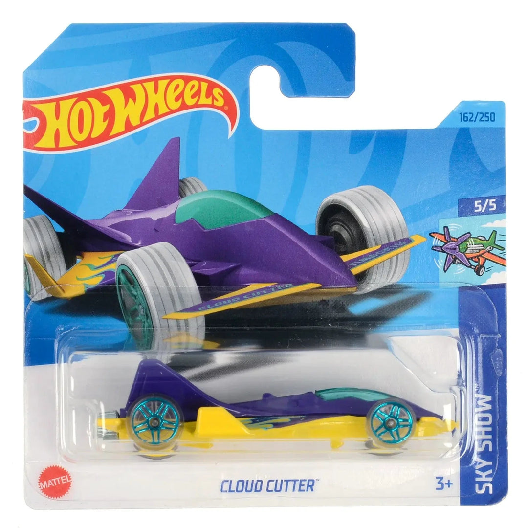 Cloud Cutter plane from Hot Wheel Sky Show mini collection die-cast vehicle