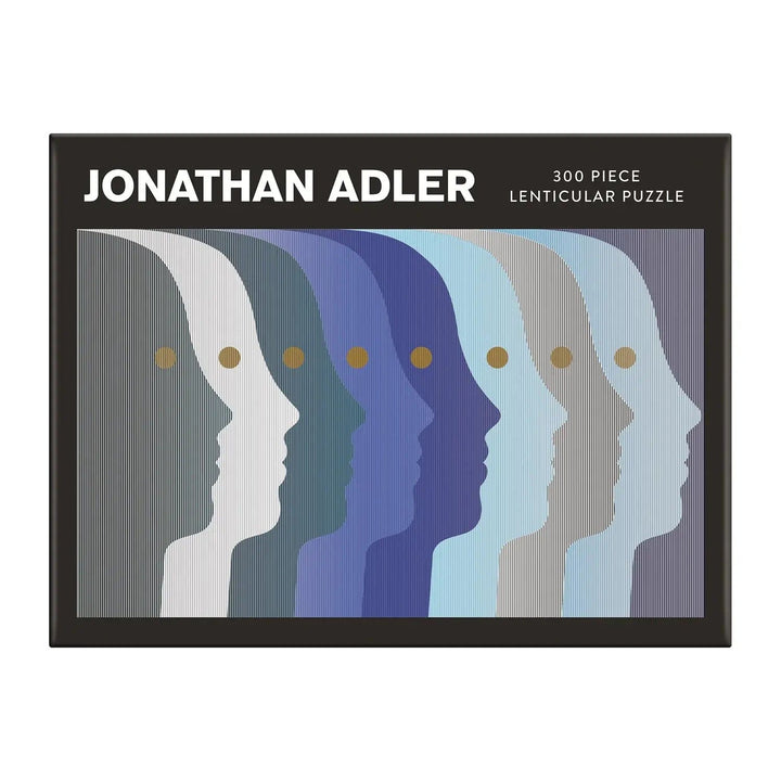 Jonathan Adler Atlas design 300 pieces jigsaw puzzle with 8 profiles image