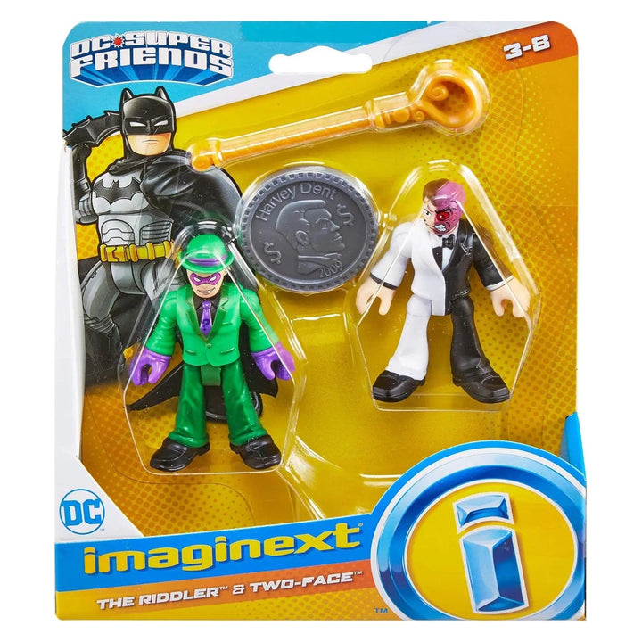 Imaginext DC Super Friends Action Figure Twin Pack 7cm