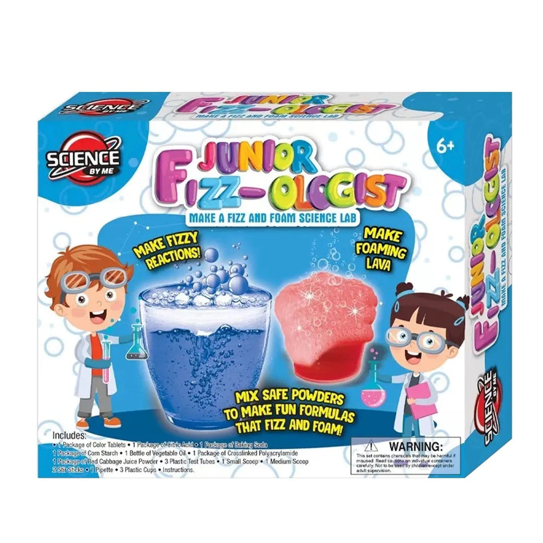 Junior Fizz-ologist make a fizz and foam science lab with expirements