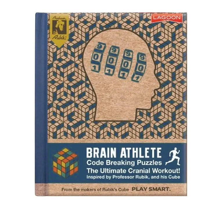 Brain Athlete code breaking puzzles book inspired by Rubik's Cube