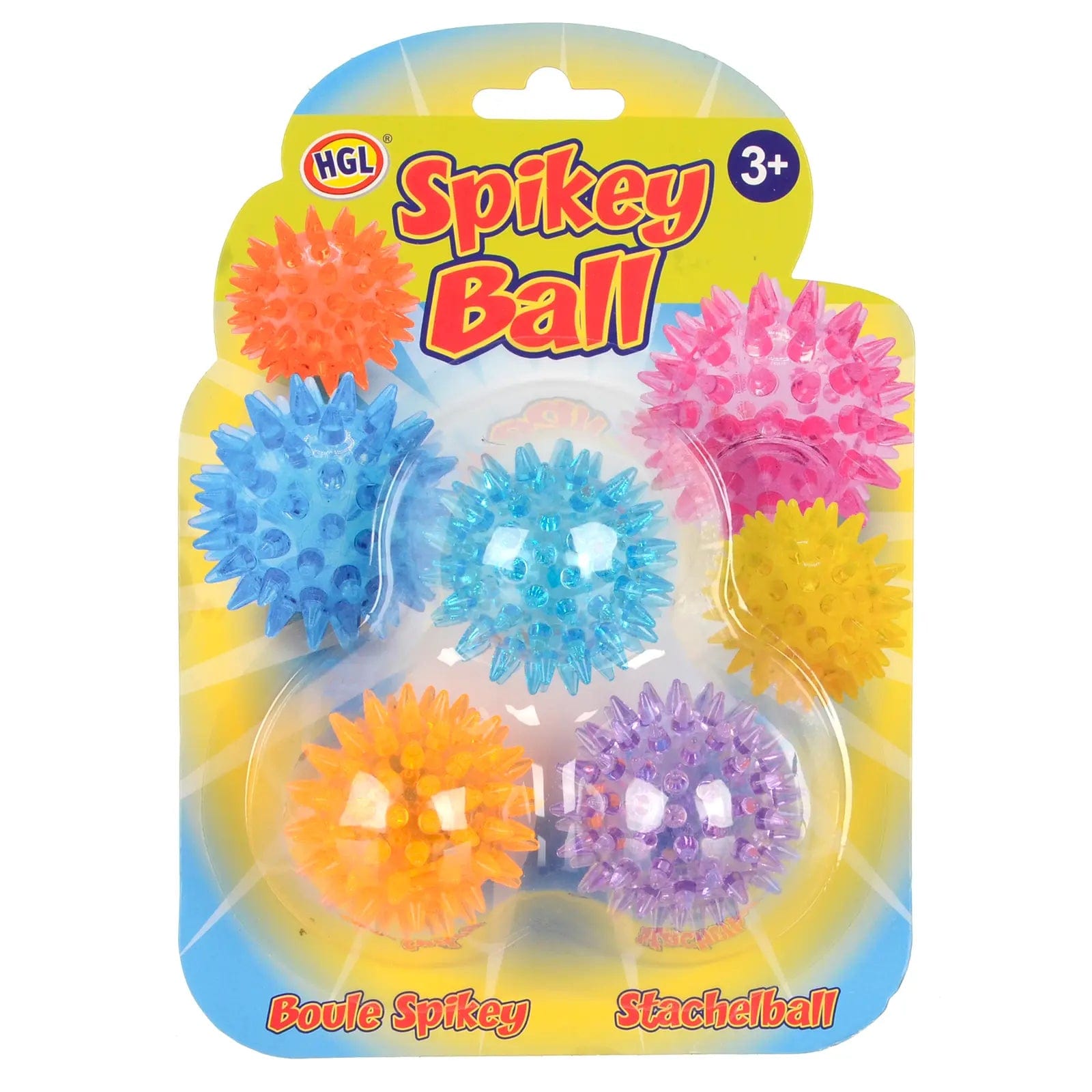 Buy Pack Of 3 Spikey Balls Fidget Toy Soft Rubber 5cm | XS Stock – XS ...