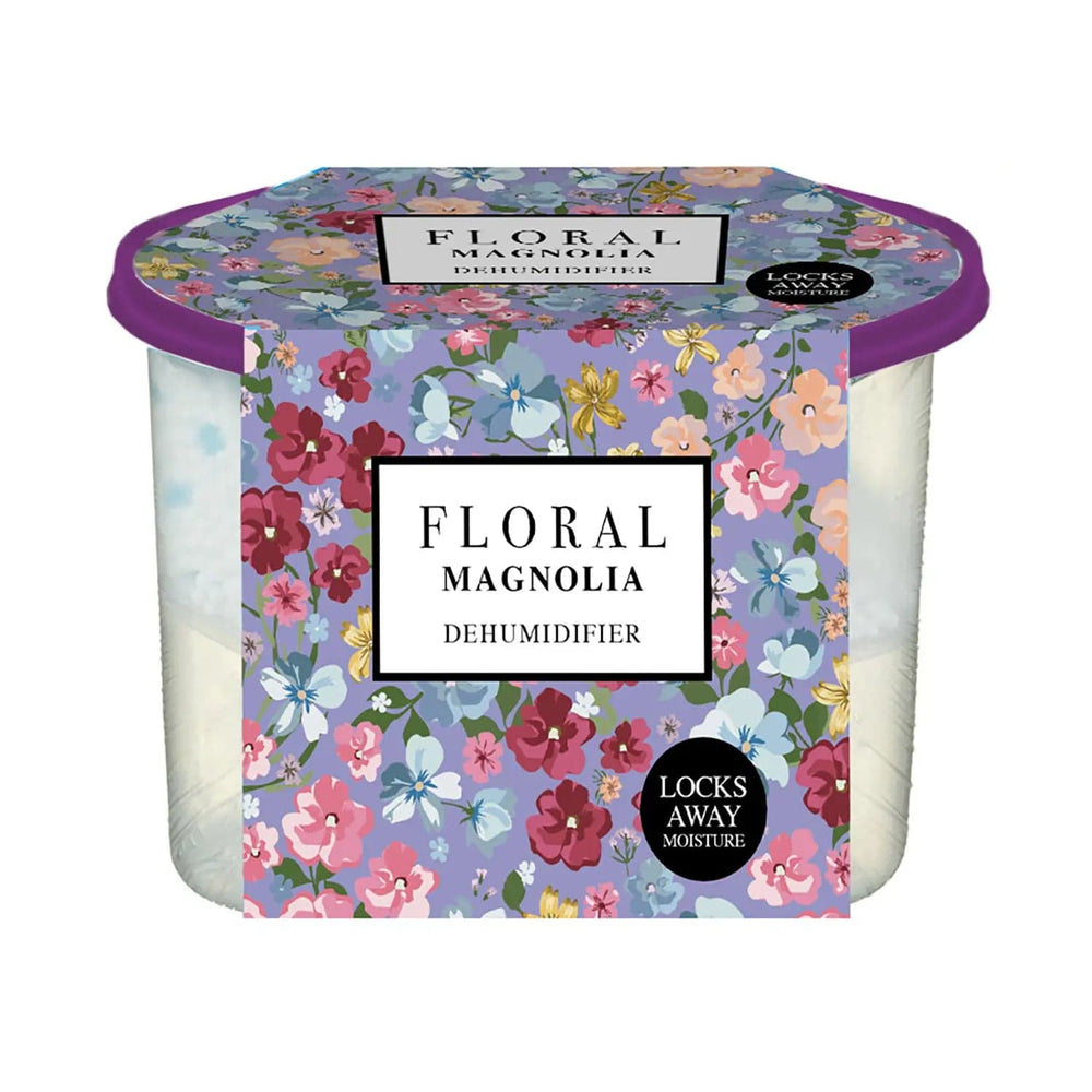 Floral Magnolia Scented dehumidifier for the home to lock away moisture