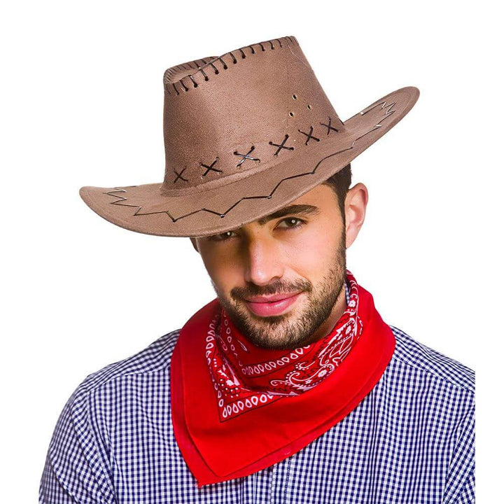 Cowboy Bandana Scarf Wild West Stag Hen Night Fancy Dress Red