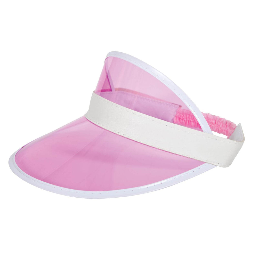 Casino Pub Golf Visor Poker 80s Stag Hen Fancy Dress Pink