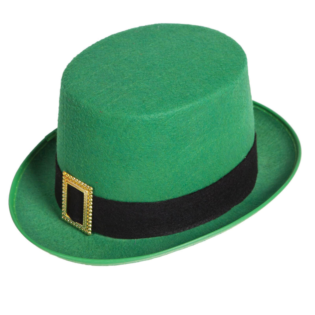 St Patricks Day Leprechaun Top Hat Green Fancy Dress