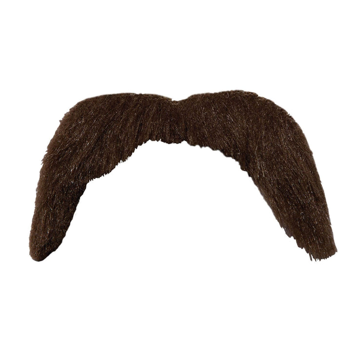 70s Style Moustache Tash Adults Brown Blonde Fancy Dress