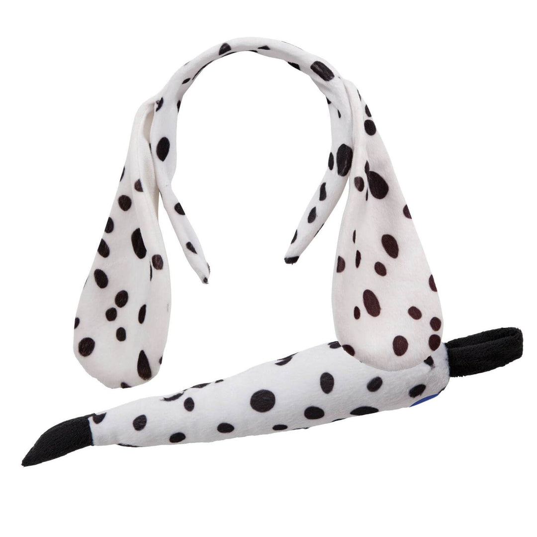 Ears & Tail Set Kids Farm Animals Fancy Dress Pets Dalmatian