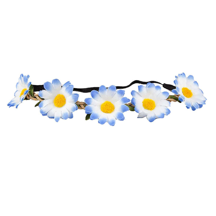 Daisy Hairband Flower Crown 60s Festival Fancy Dress