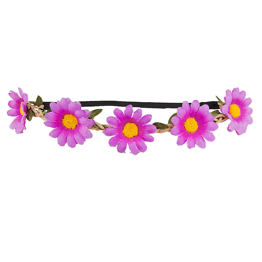 Daisy Hairband Flower Crown 60s Festival Fancy Dress