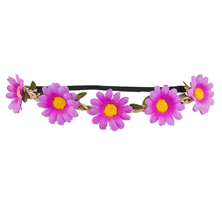 Daisy Hairband Flower Crown 60s Festival Fancy Dress