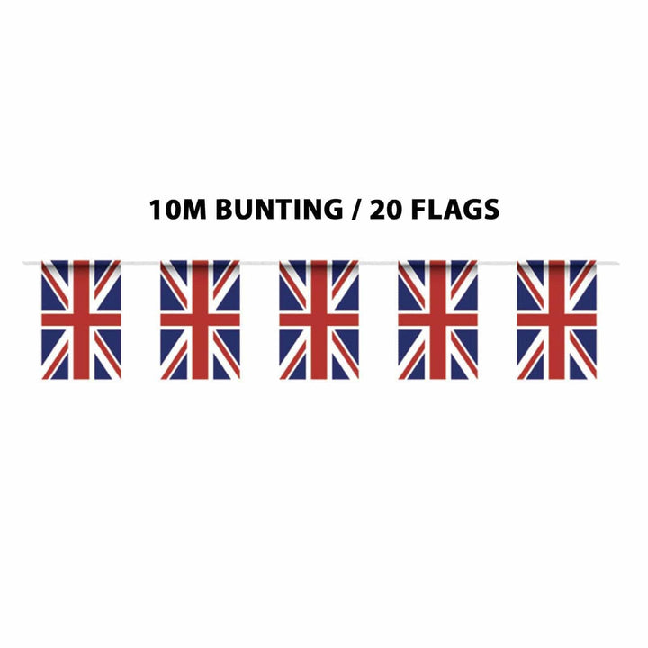 10m Bunting With 20 National Flags Country GB UK Sports Union Jack