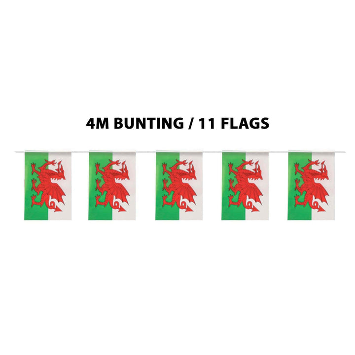 4m Bunting With 11 National Flags Country GB UK Sports