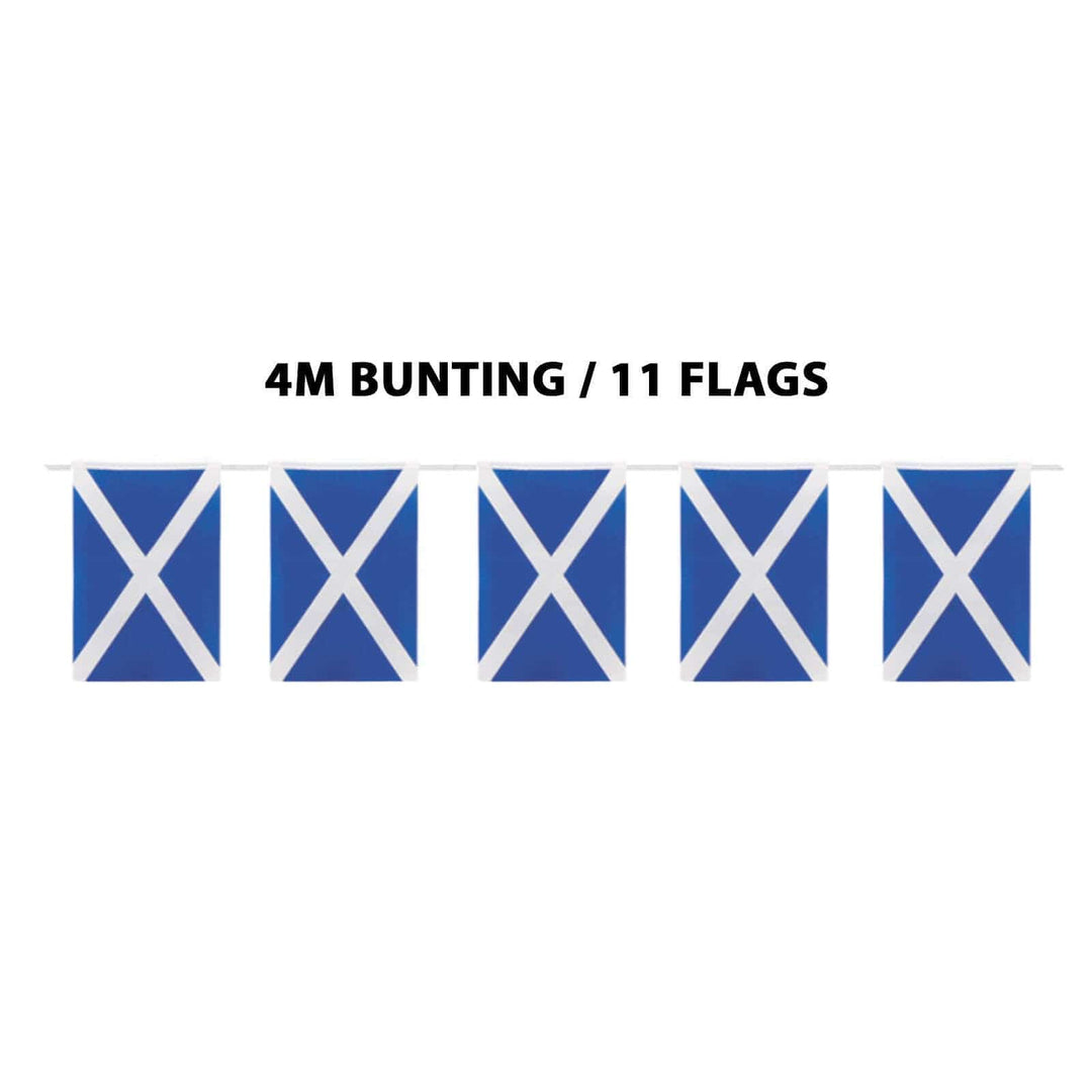 4m Bunting With 11 National Flags Country GB UK Sports