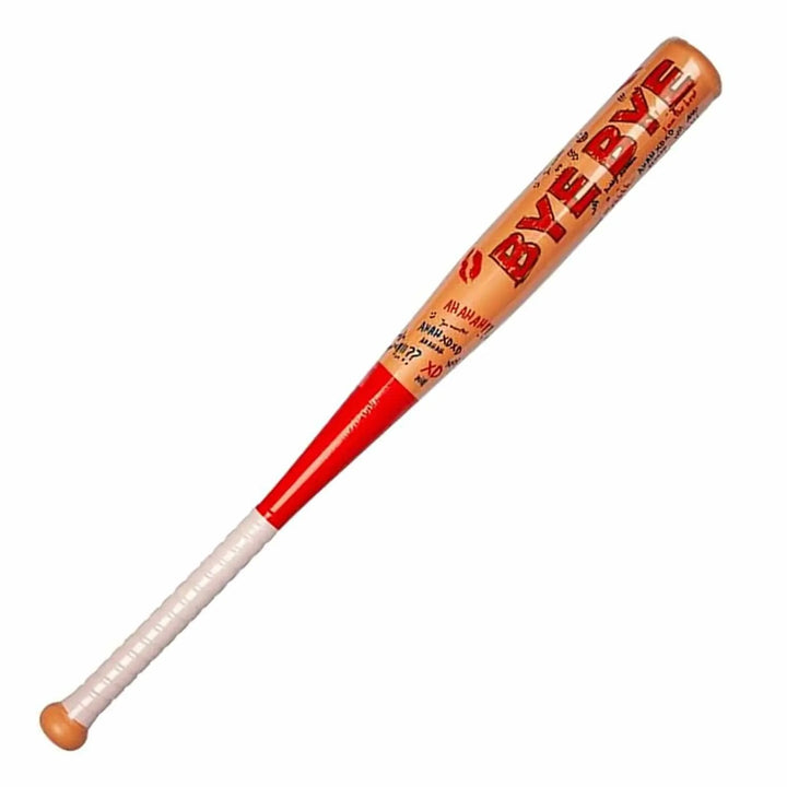 Bye Bye Baseball bat for Harley Quinn and comic book cartoon fancy dress costumes