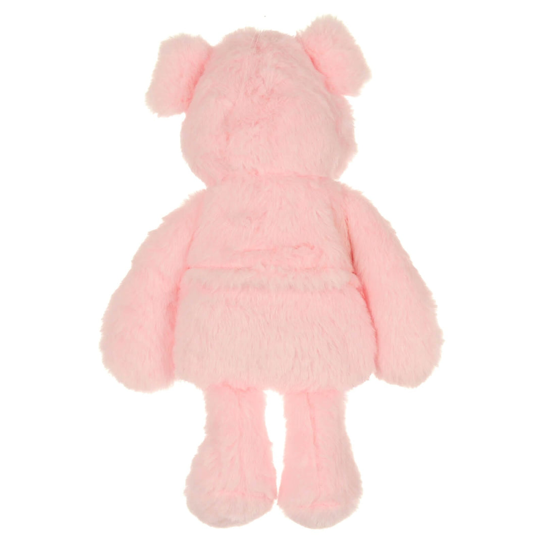 Pink Pig Microwavable Heat Pack Animal Padded Fleece Cover 33cm