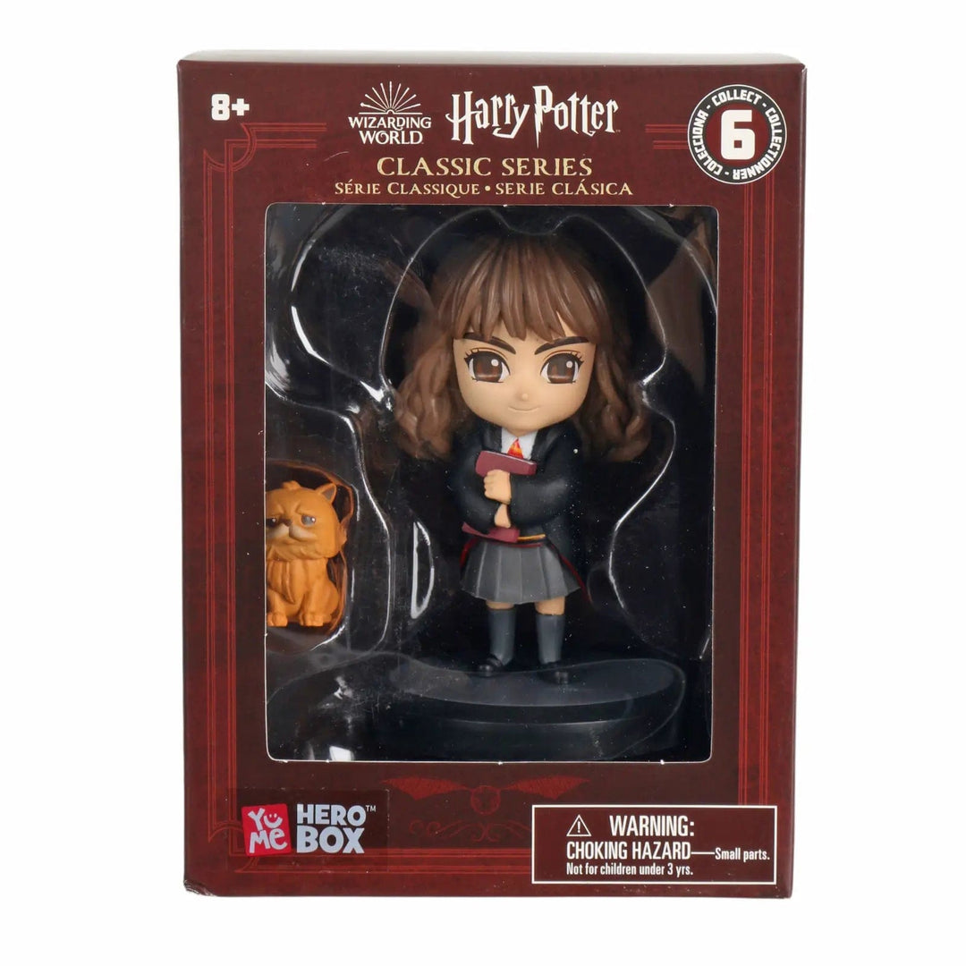 Hermione Granger collectible figure in box packaging from YuMe Hero Box Classic Series