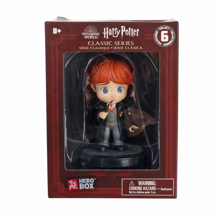 Ron Weasley collectible figure in box packaging from YuMe Hero Box Classic Series