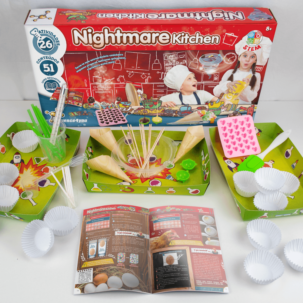 Science4You Kitchen Nightmares - STEM Cooking Toy for Kids Aged 8+