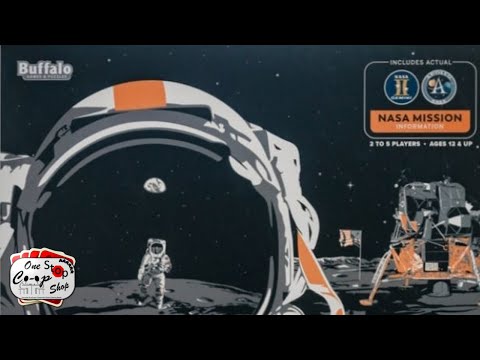 Apollo: NASA Moon Mission Game - Cooperative Space Strategy for 2-5 Players