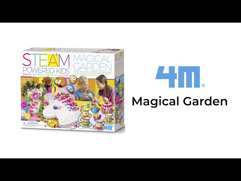 4M Creative STEAM Garden Kit for Kids | 4 Fun Projects to Inspire & Educate