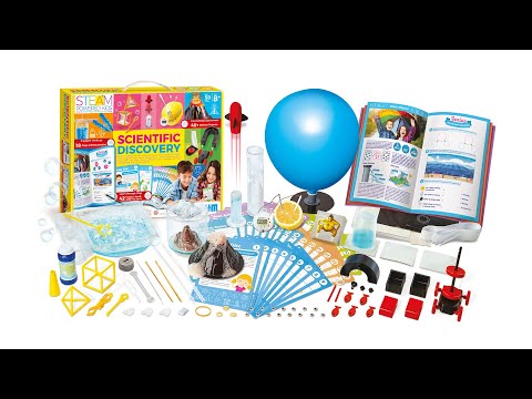 Explore Over 40 Fun STEAM Experiments with 4M Science Discovery Kit for Kids