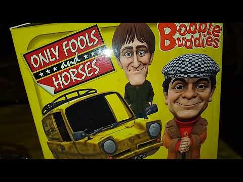 Only Fools and Horses Bobble Head Buddies Trotters’ Three-Wheeled Van Box Set