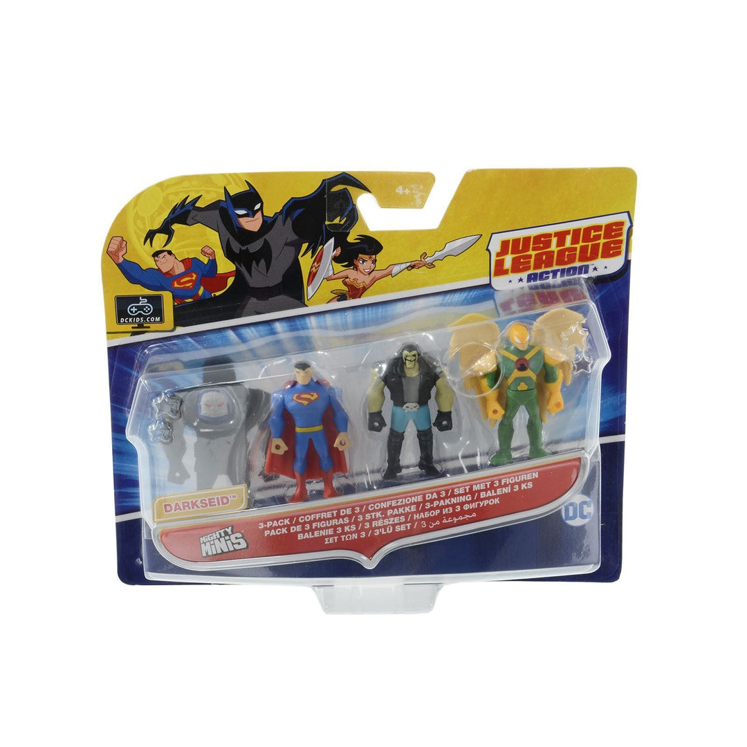 DC Comics Justice League Mighty Mini Character Figures 3 Pack Superman/Lobo/Hawkman