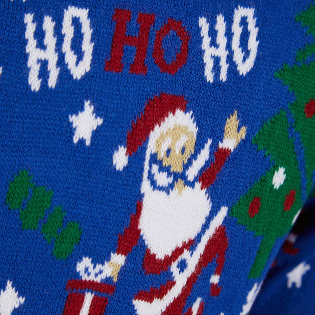 Mens Santa Ho Ho Ho Christmas Jumper