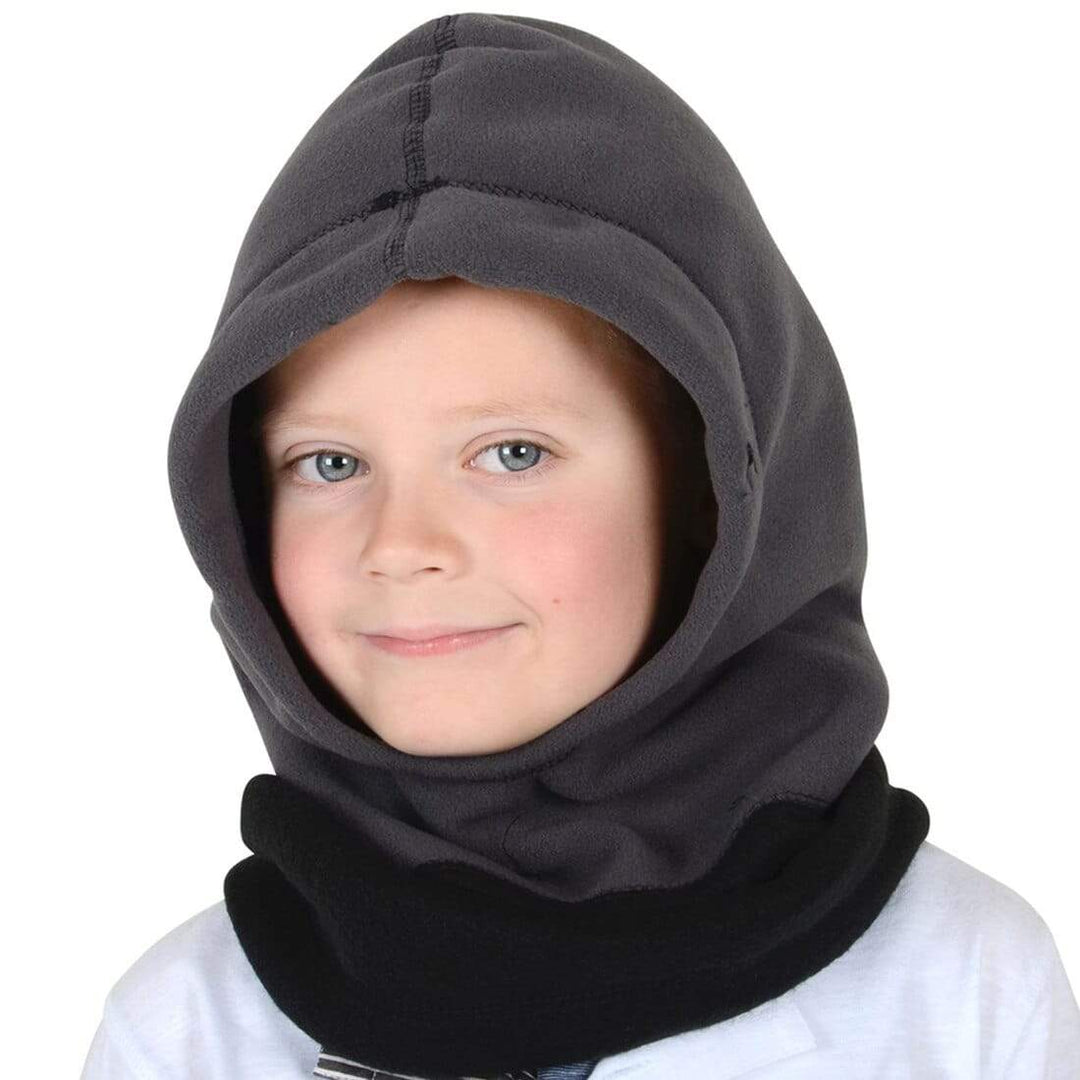 Childrens Winter Polar Fleece Hood Balaclava Neck Warmer