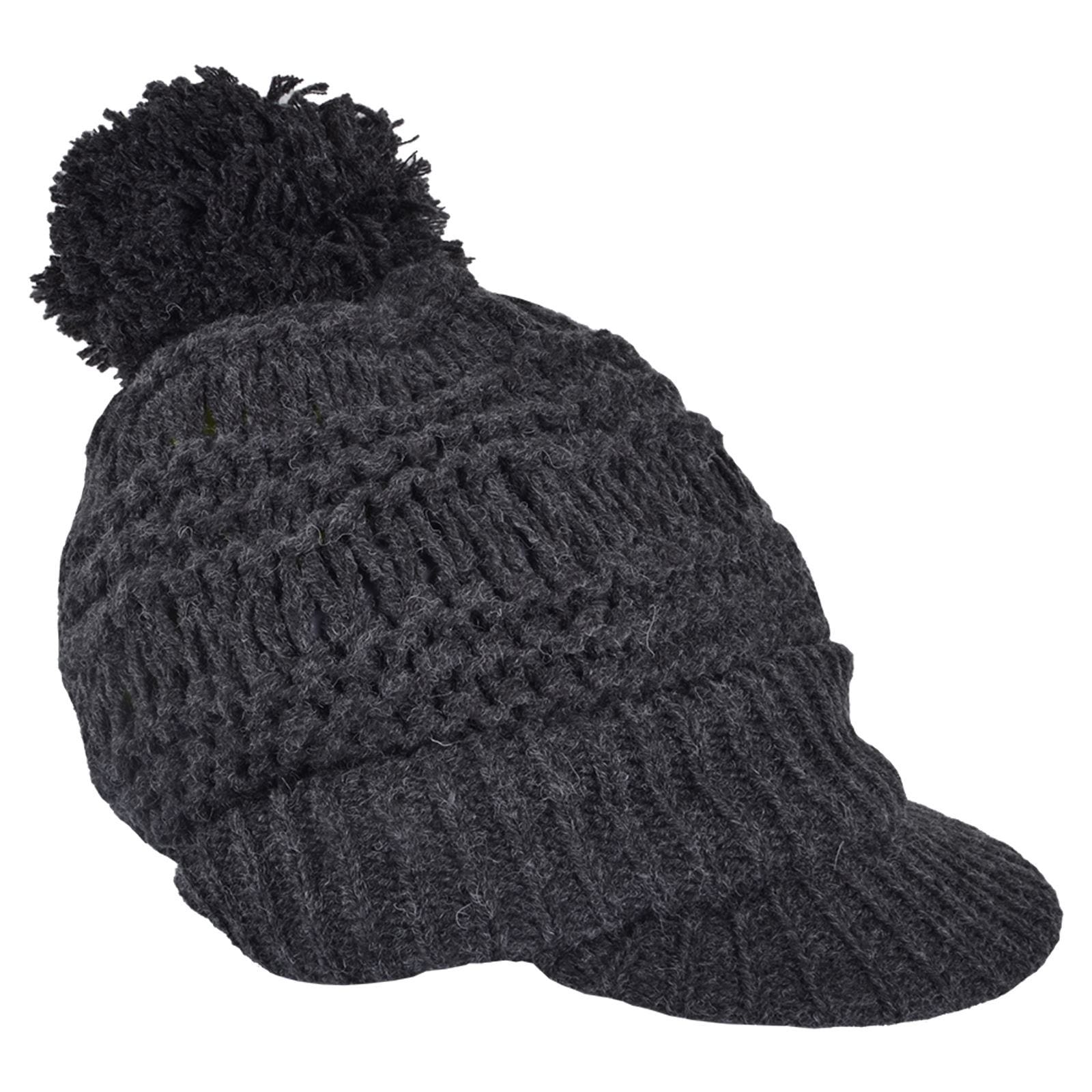 Ladies peaked wooly hat online