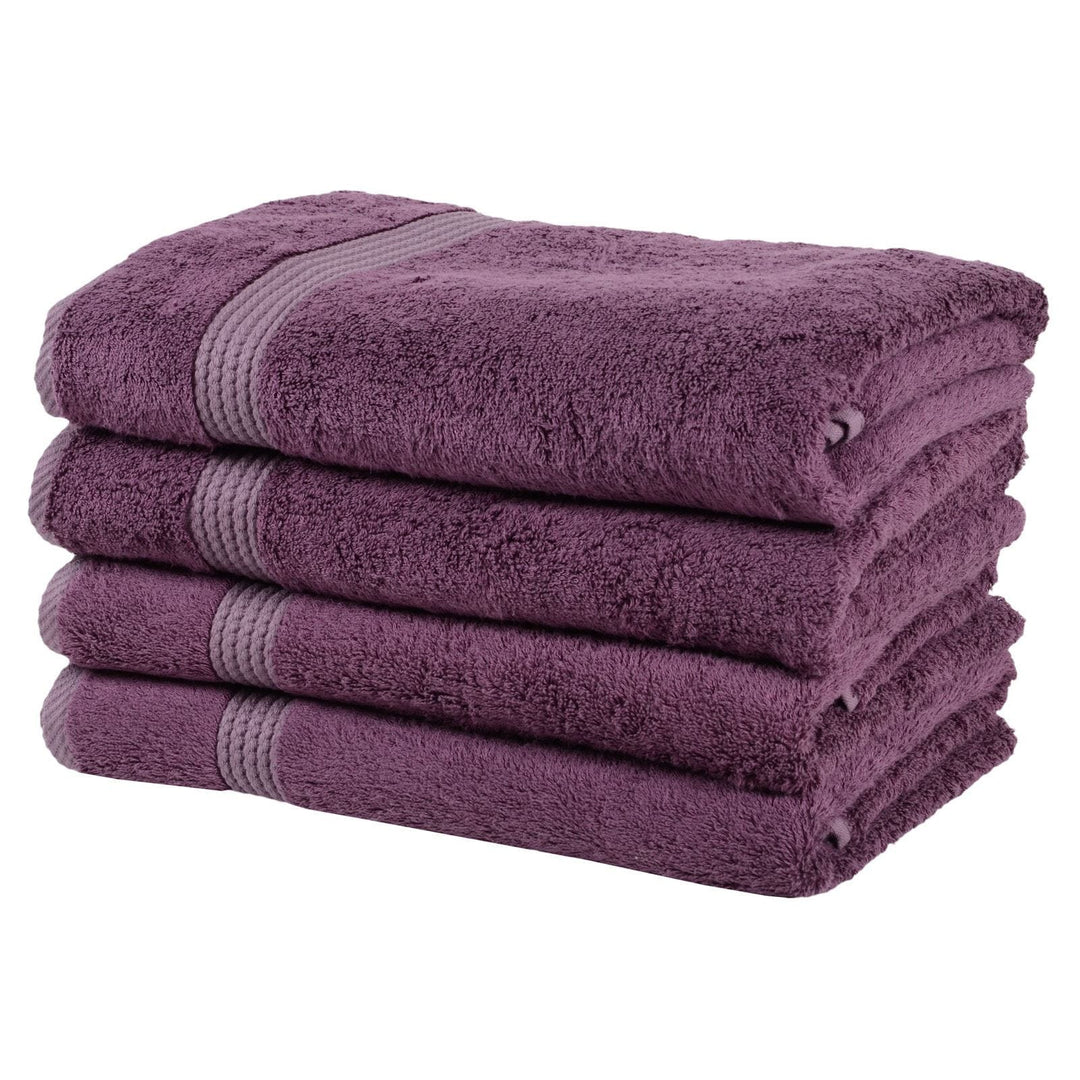 Bamboo Bliss Luxury 600gsm Bathroom Linen Range - Plum