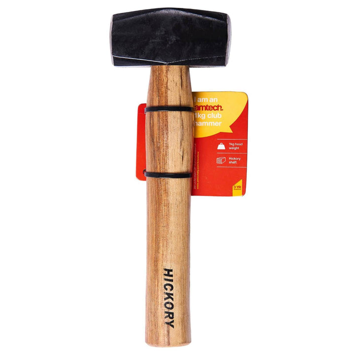 Amtech 1kg Hickory Shaft Club Hammer