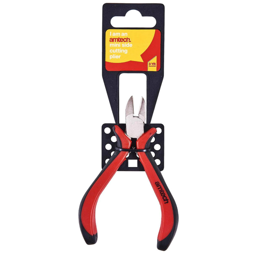 Amtech Mini Side Cutting Plier Spring Loaded