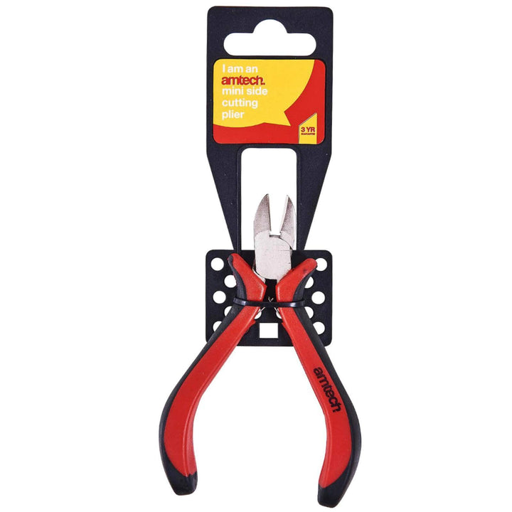 Amtech Mini Side Cutting Plier Spring Loaded