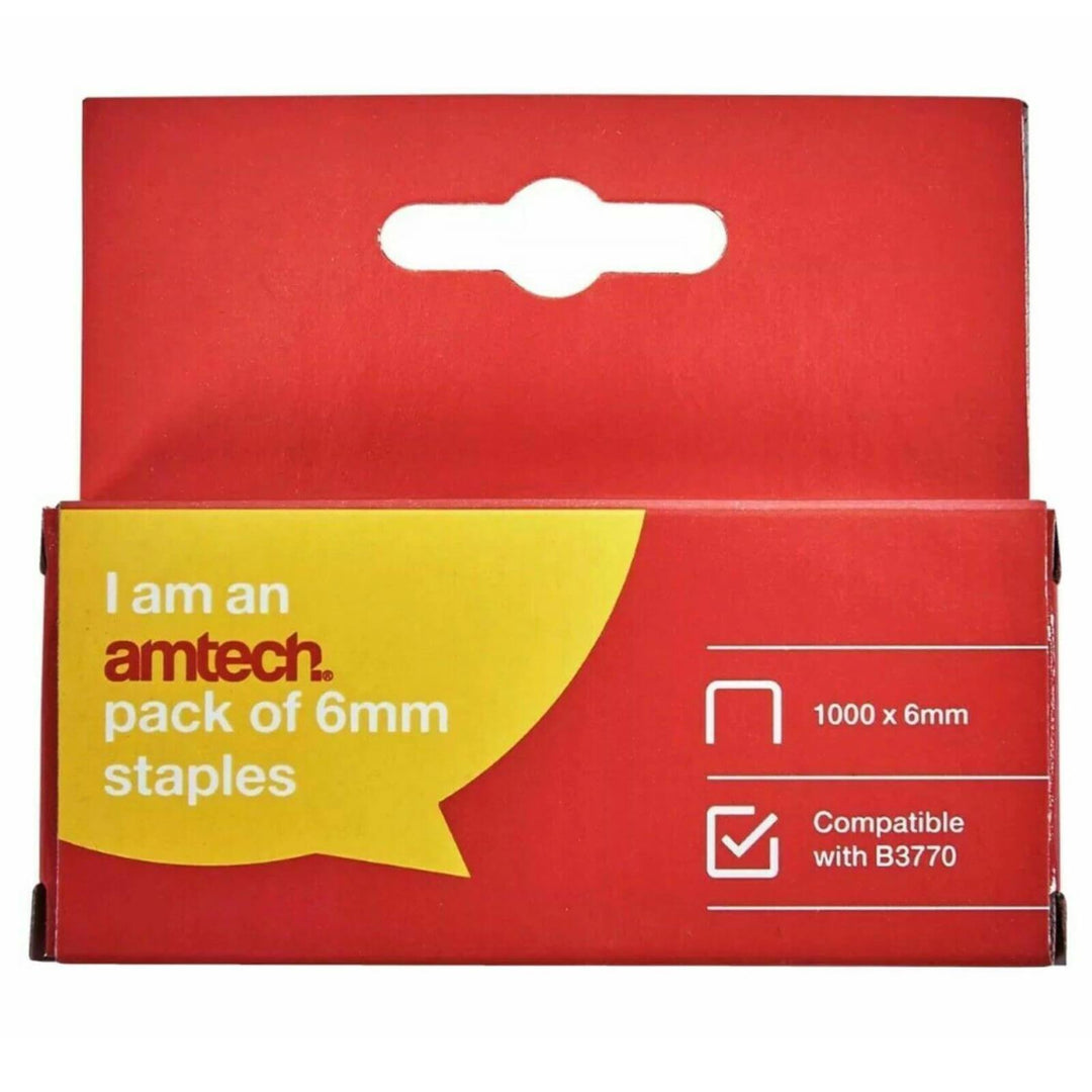 Amtech 1000Pc 6mm Staples