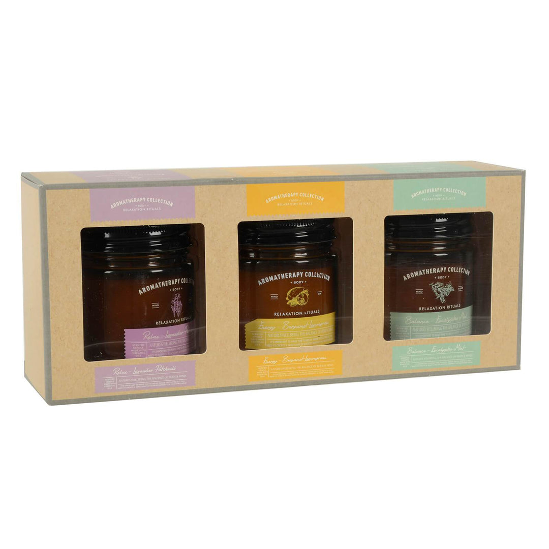 Baltus 3 Pack Relaxation Rituals Candle Aromatherapy Collection