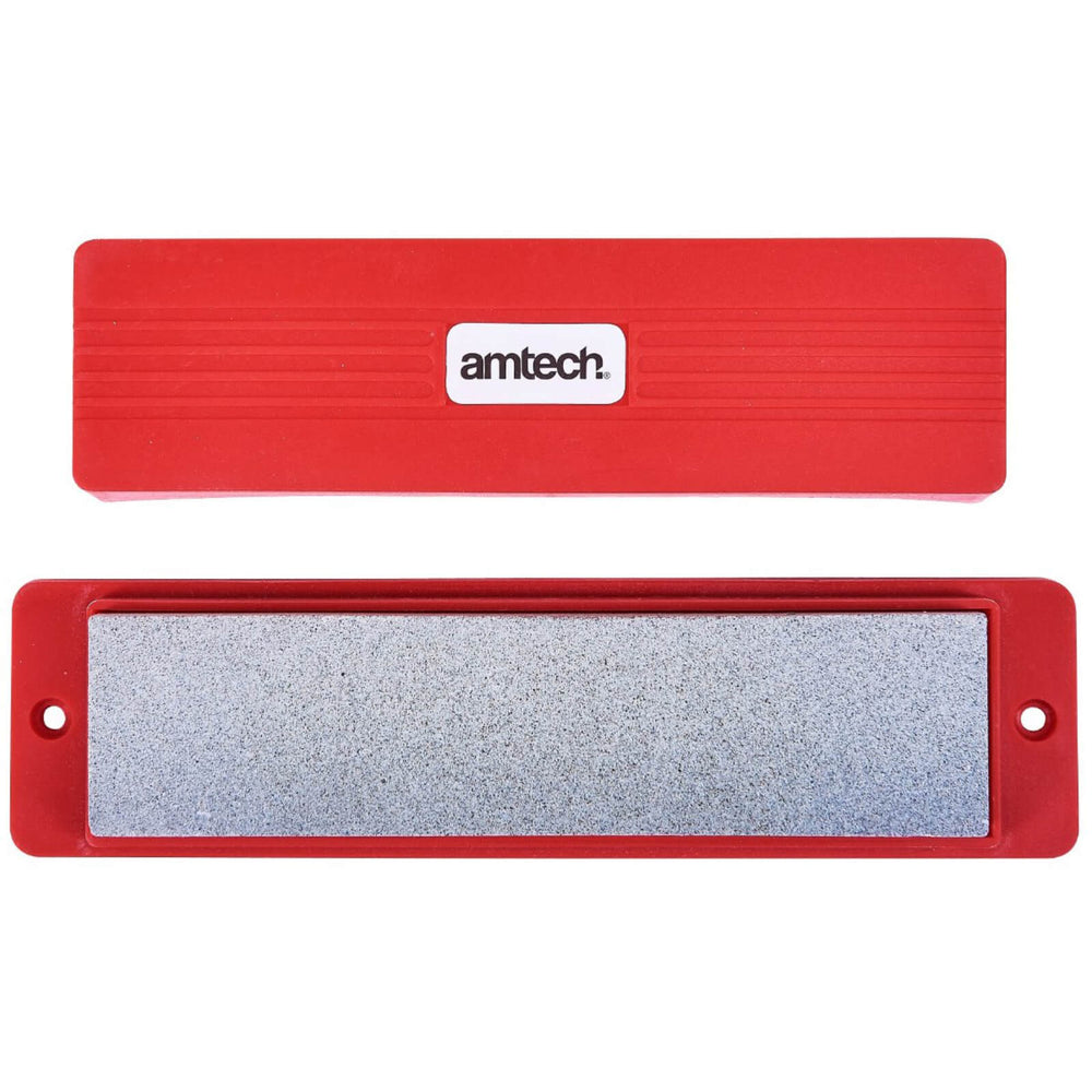 Amtech 8" Sharpening Stone And Box Set