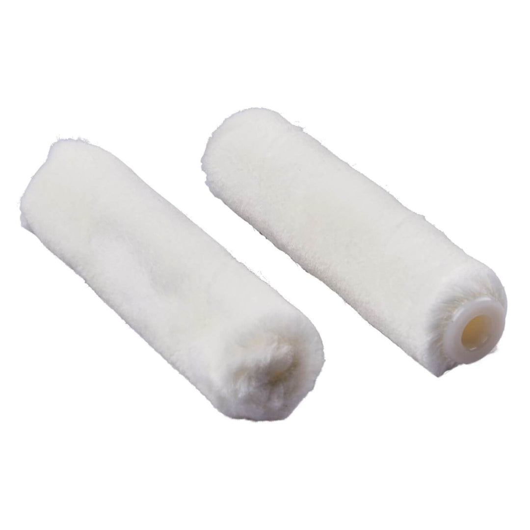 Amtech 2pc 4" Extra Short Pile Roller Sleeve Mohair