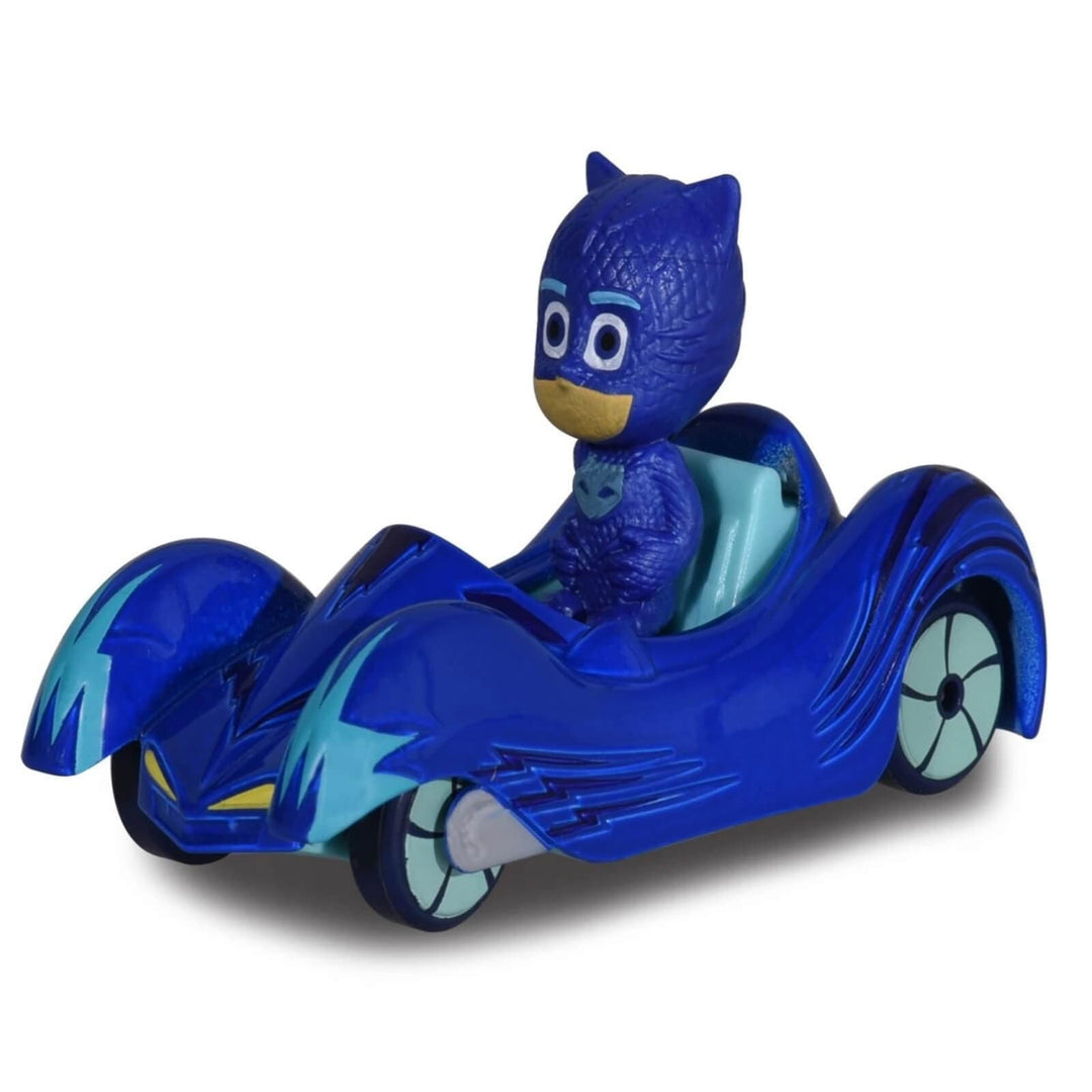 PJ Masks Die-Cast Metal Vehicle 7cm Car With Micro Figure