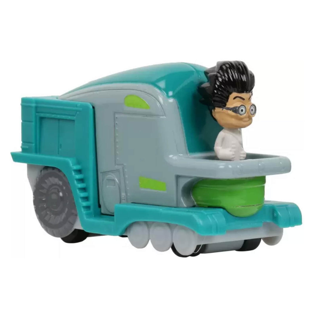 PJ Masks Die-Cast Metal Vehicle 7cm Car With Micro Figure