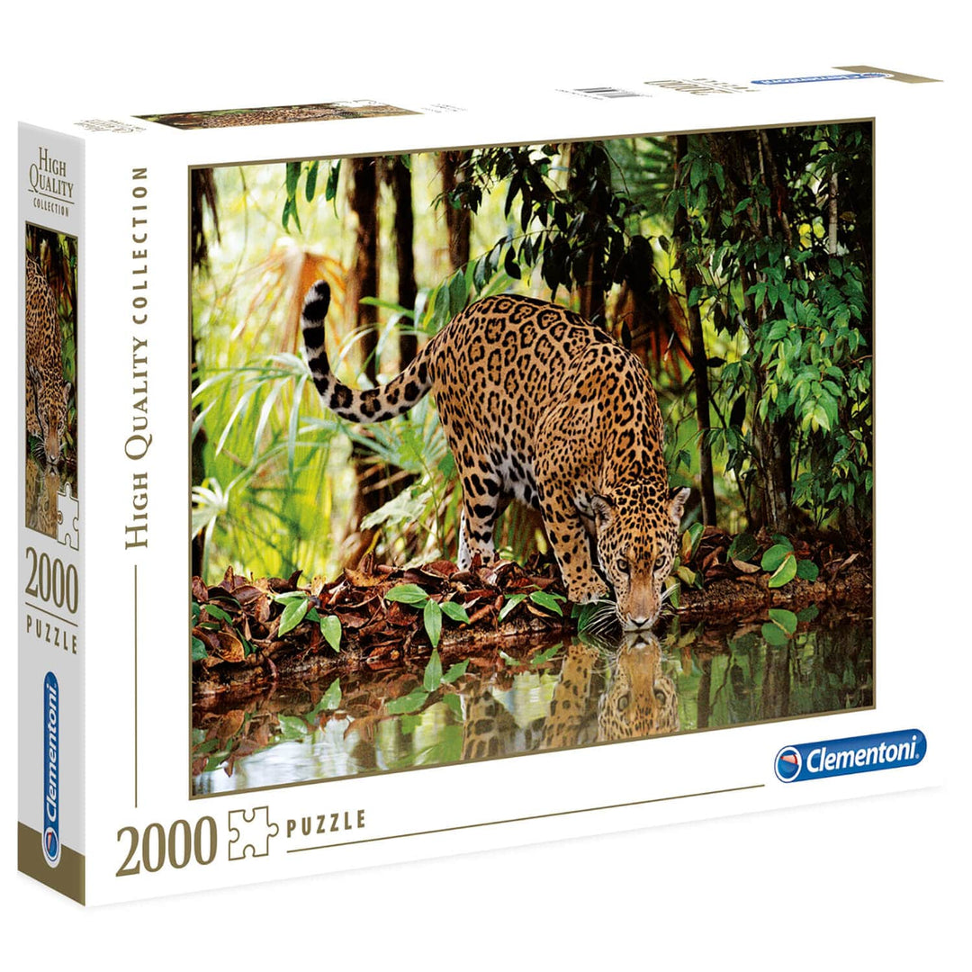 High Quality Collection Jigsaw Puzzle Clementoni 2000 Pieces Leopard