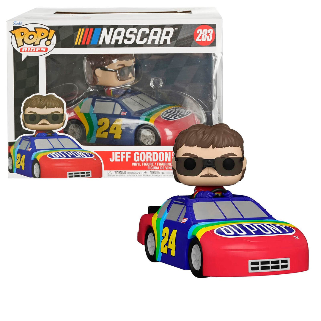 Funko POP Rides NASCAR Jeff Gordon Rainbow Warrior Vinyl Figure