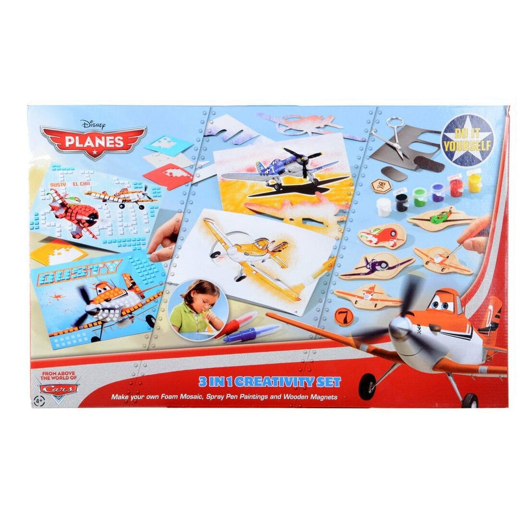 Disney Pixar Planes 3 In 1 Creativity PlaySet Ages 4+