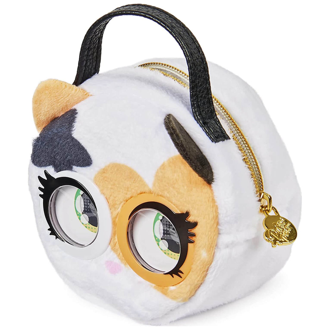 Purse Pets Micros Mini Handbag Rolling Eyes Zip Closing 9cm