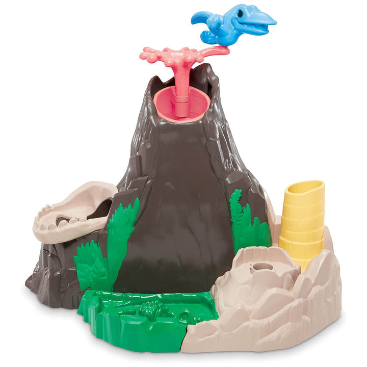 Play-Doh Slime Lava Bones Island Dino Crew Playset 4 Egg Tubs