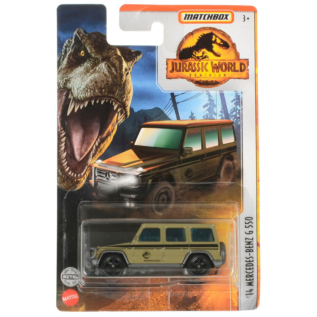 Matchbox Jurassic World Vehicles Die-Cast Car Truck 1:64 2014 Mercedes Benz