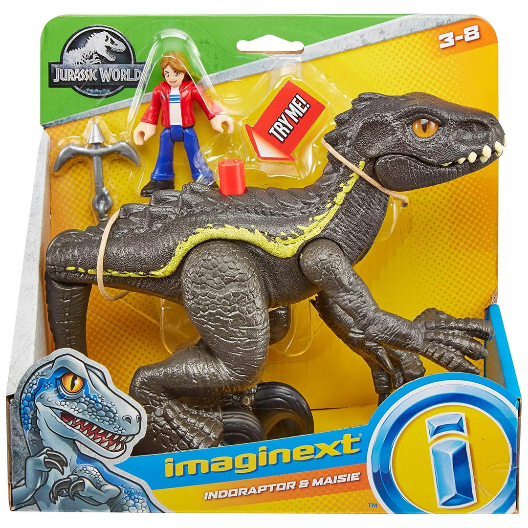 Imaginext Jurassic World Indoraptor & Masie Interactive Toy